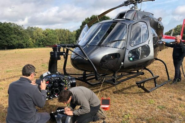 helicopter service for movie Shooting